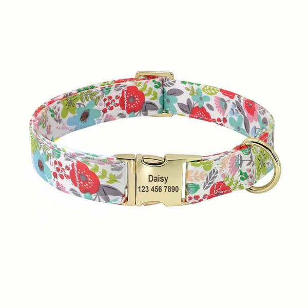 Wildberry Garden Dog Collar